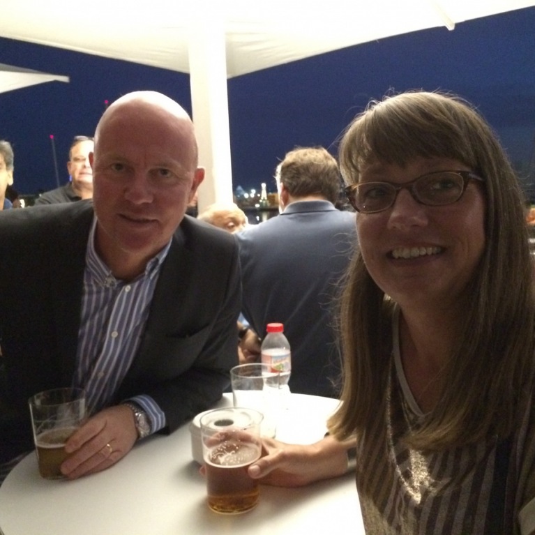 Per Nilsson (Stockholm) & WLN Manager, Helle Hylleberg (London)
