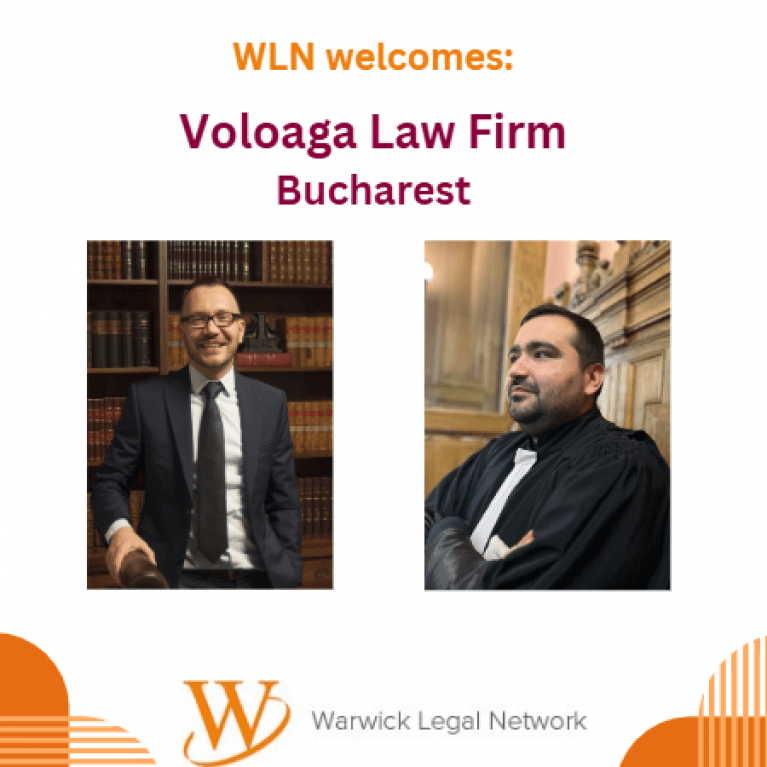 WLN welcomes new member firm in Romania: Voloaga Law Firm 